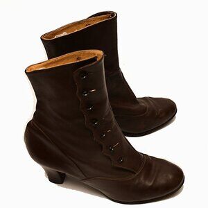 VINTAGE ANELLO & DAVIDE -LONDON  Victorian Style Boots Size UK 5